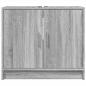 Preview: Waschbeckenunterschrank Grau Sonoma 63x29x55 cm Holzwerkstoff