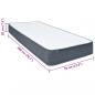 Preview: Boxspringmatratze 200x70x20 cm Stoff