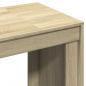 Preview: Schreibtisch Sonoma-Eiche 123,5x73,5x75 cm Holzwerkstoff