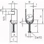 Preview: OBO Bettermann Bügelschelle mit Metalldruckwanne 16-22mm, St, FT (100 ST)