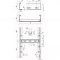 Preview: OBO Bettermann Kabelleiter gelocht, mit VS Sprosse 60x200x3000, St, FS (3 m)