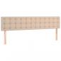 Preview: Boxspringbett mit Matratze & LED Cappuccino-Braun 120x190 cm