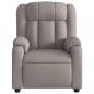 Preview: Massagesessel Taupe Stoff