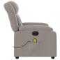 Preview: Massagesessel Taupe Stoff