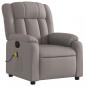 Preview: Massagesessel Elektrisch Taupe Stoff