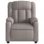 Preview: Massagesessel Elektrisch Taupe Stoff