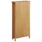 Preview: Schrank 50x22x110 cm Massivholz Eiche