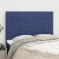 Preview: ARDEBO.de - Kopfteile 4 Stk. Blau 72x5x78/88 cm Stoff