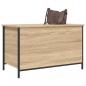 Preview: Sitzbank mit Stauraum Sonoma-Eiche 80x42,5x50 cm Holzwerkstoff