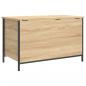 Preview: Sitzbank mit Stauraum Sonoma-Eiche 80x42,5x50 cm Holzwerkstoff