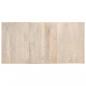 Preview: Esstisch 180 x 90 x 76 cm Massives Gebleichtes Mangoholz