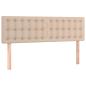 Preview: Boxspringbett Matratze Cappuccino-Braun 140x190cm Kunstleder