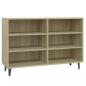 Preview: Sideboard Sonoma-Eiche 103,5x35x70 cm Holzwerkstoff