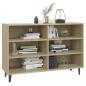 Preview: Sideboard Sonoma-Eiche 103,5x35x70 cm Holzwerkstoff