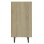 Preview: Sideboard Sonoma-Eiche 103,5x35x70 cm Holzwerkstoff