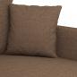 Preview: 3-Sitzer-Sofa Braun 180 cm Stoff