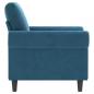 Preview: Sessel Blau 60 cm Samt