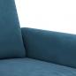 Preview: Sessel Blau 60 cm Samt