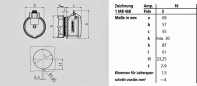 Preview: Mennekes (997) TwinCONTACT Anbausteckdose