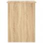 Preview: Schreibtisch Sonoma-Eiche 100x55x75 cm Holzwerkstoff