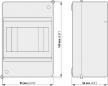 Preview: Eaton MINI-4 Mini Kleinverteiler, 1-reihig 4 TE, IP20 (177068)