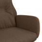 Preview: Relaxsessel Braun Stoff und PVC