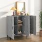 Preview: Sideboard Grau Sonoma 90x34x80 cm Holzwerkstoff