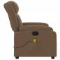 Preview: Massagesessel Braun Stoff