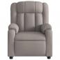 Preview: Relaxsessel Elektrisch Taupe Stoff