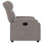 Preview: Relaxsessel Elektrisch Taupe Stoff