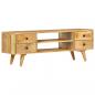 Preview: TV-Schrank 110 x 35 x 40 cm Massivholz Mango