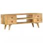 Preview: TV-Schrank 110 x 35 x 40 cm Massivholz Mango