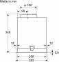 Preview: Bosch DLN87AC50 Lüfterbaustein, 86 cm breit, LED-Beleuchtung, Metallfettfilter, Edelstahl