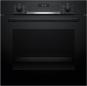 Preview: Bosch HBD631CS62 EEK: A+ Einbau-Backofen-Set mit Elektro-Kochfeld (HBG537BB3 + PKN645BA2E), 60 cm breit, 71 L, 3D-Heißluft, Eco Clean Direc, Kindersicherung, Rahmen aufliegend, schwarz