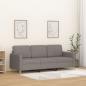 Preview: ARDEBO.de - 3-Sitzer-Sofa Taupe 180 cm Stoff