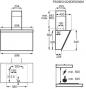 Preview: AEG DVK5661HB EEK: A Kopffreihaube, 60 cm breit, 710 m³/h, Intensivstufe, LED-Beleuchtung, TouchControl, schwarz