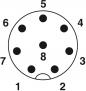 Preview: Phoenix Contact SACC-M12MS-8CON-PG9-M - Steckverbinder (1513334)