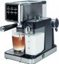 Preview: ProfiCook PC-ES-KA 1266 Espresso-Kaffeemaschine, 1350W, mit Milchschäumfunktion, 1,2 L Wassertank, Edelstahl