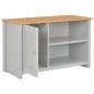 Preview: TV-Schrank Grau 95x39x58 cm