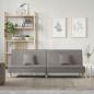 Preview: ARDEBO.de - Schlafsofa Taupe Stoff