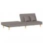 Preview: Schlafsofa Taupe Stoff