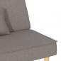 Preview: Schlafsofa Taupe Stoff