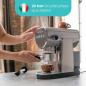 Preview: ProfiCook PC-ES-KA 1265 Espresso-Kaffeemaschine, 1360 W, 1 L Wassertank, Edelstahl