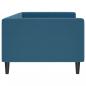 Preview: Tagesbett Blau 90x200 cm Samt