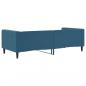 Preview: Tagesbett Blau 90x200 cm Samt