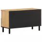 Preview: TV-Schrank 80x33x46 cm Massivholz Mango