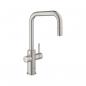 Preview: GROHE Blue Home U-Auslauf Starter Kit, 150° schwenkbar, supersteel (31543DC0)