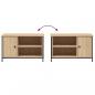 Preview: TV-Schrank Sonoma-Eiche 80x40x50 cm Holzwerkstoff