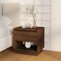 Preview: Nachttische 2 Stk. Braun Eichen-Optik 45x34x44 cm Holzwerkstoff