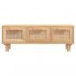 Preview: Couchtisch Braun 80x40x30 cm Holzwerkstoff & Massivholz Kiefer